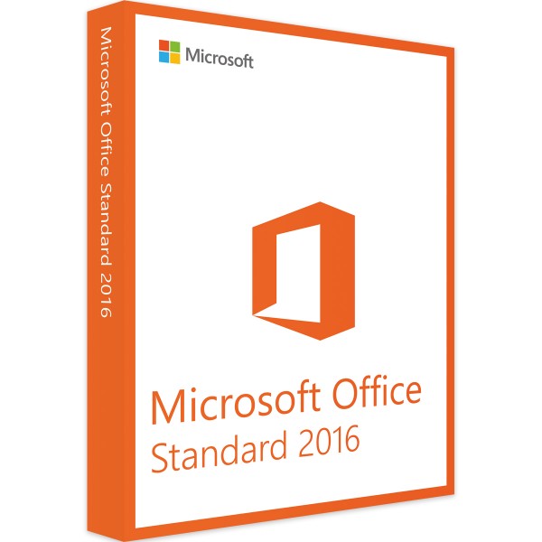 Microsoft Office 2016 Standard | per Windows